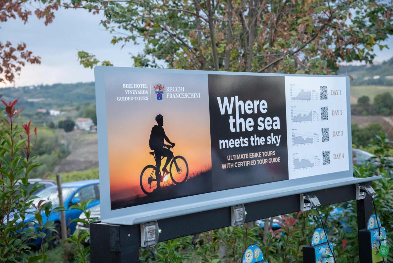 Recchi Franceschini Bike Hotel Last - Minute - Availability Montalto delle Marche ภายนอก รูปภาพ